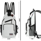 Large Capacity Chest Sloping Backpack Fashionable Sports Leisure Design Multifunctional mbzr