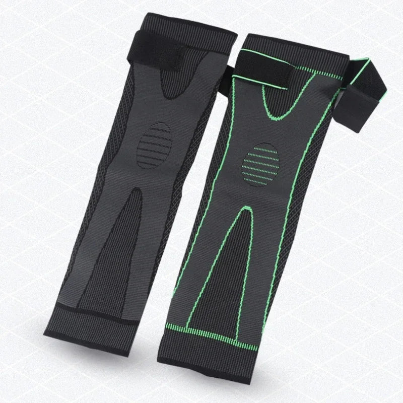 1Pc Leg Knee Support Protectors Knee Support Brace Compression Long Full Legs Sleeve Arthritis Relief Running Gym Sport Knee Pad mbzr