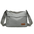 Multi-Pocket Nylon Shoulder Crossbody Bag for Women & Moms