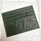 Cowhide Card Holder Woman Man Fashion Slim Mini Card Bag Genuine Leather Engrave Name Luxury Casual Purse