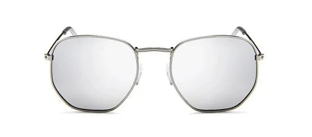 New Metal Men Sunglasses Brand Designer Sun Glasses Vintage Women Female Classic Driving Eyewear Uv400 2023
