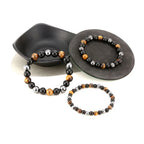 Natural Black Obsidian Hematite Tiger Eye Beads Bracelets Men for Magnetic Health Protection Women Soul Jewelry Pulsera Hombre