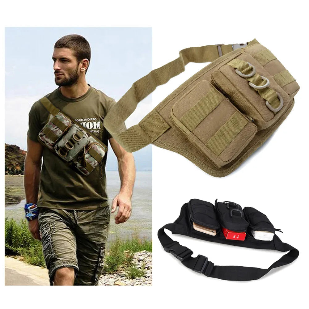 Tactical Molle Shoulder Waist Bag Waterproof Sling Pack Tactical Versipack mbzr