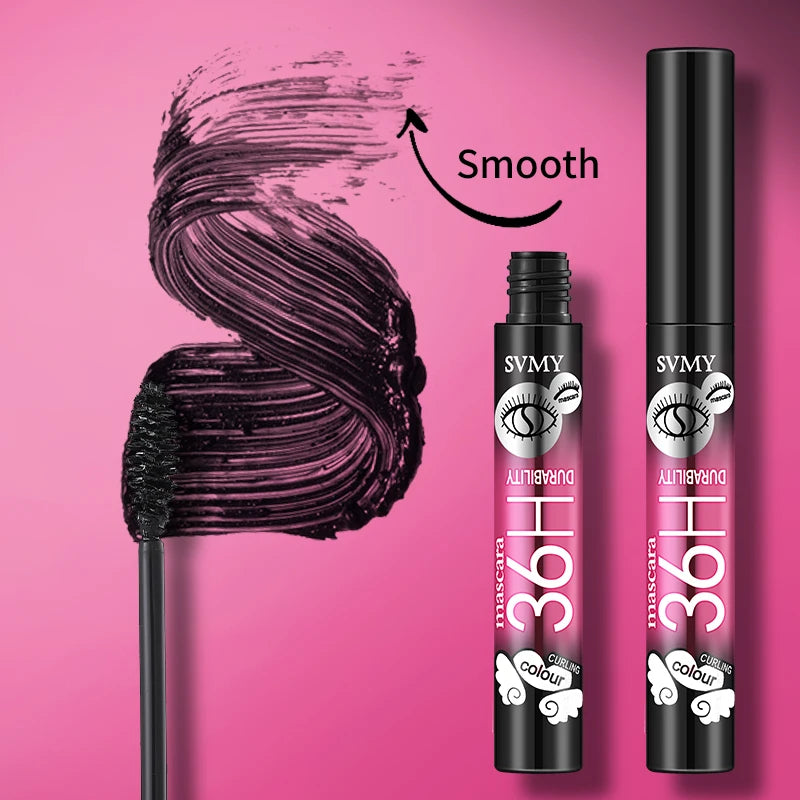 Curling Volumizing Black Mascara Lengthening Waterproof Long-lasting Smudge-proof Y2K Daily&Party Makeup Gift Suitable For Skins mbzr