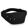 Multi-Pocket Fanny Pack for Men Women, Oxford Fabric Waist Bag, Outdoor Sports Crossbody Chest Bag, Running Cycling Phone Pouch
