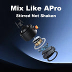 large capacity Electric Protein Shaker Mixing Cup Automatic Self Stirring Water Bottle Mixer Type-C interface mbzr