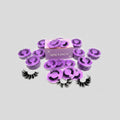 16 Pairs 3 Styles Wispy Faux Mink False Eyelashes Mixed Dramatic Thick Curled Fluffy Strip lashes Multipack for Eyes Makeup Sets mbzr
