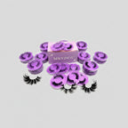 16 Pairs 3 Styles Wispy Faux Mink False Eyelashes Mixed Dramatic Thick Curled Fluffy Strip lashes Multipack for Eyes Makeup Sets mbzr