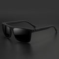 Premium Square Polarized Sunglasses - Spring Hinge Design, Comfort Fit for Cycling, Fishing, Beach & Daily Wear