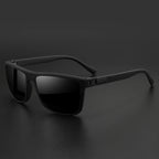Premium Square Polarized Sunglasses - Spring Hinge Design, Comfort Fit for Cycling, Fishing, Beach & Daily Wear