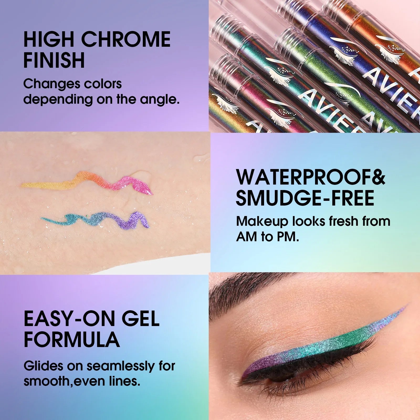 Glitter Chameleon Multichrome Eyeliner Pen – Metallic mbzr
