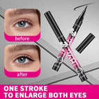 12-pack of best-selling black liquid eyeliners, long-lasting and waterproof, exquisite cosmetics. mbzr