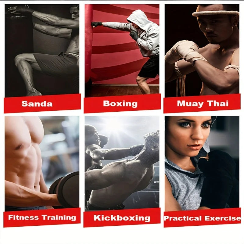 2PCS 1.5/2/3/5M Boxing Training Bandages Cotton Sports Bandages Sanda Kick Boxing Mma Hand Gloves Wraps Belt Boxing Sports Strap mbzr