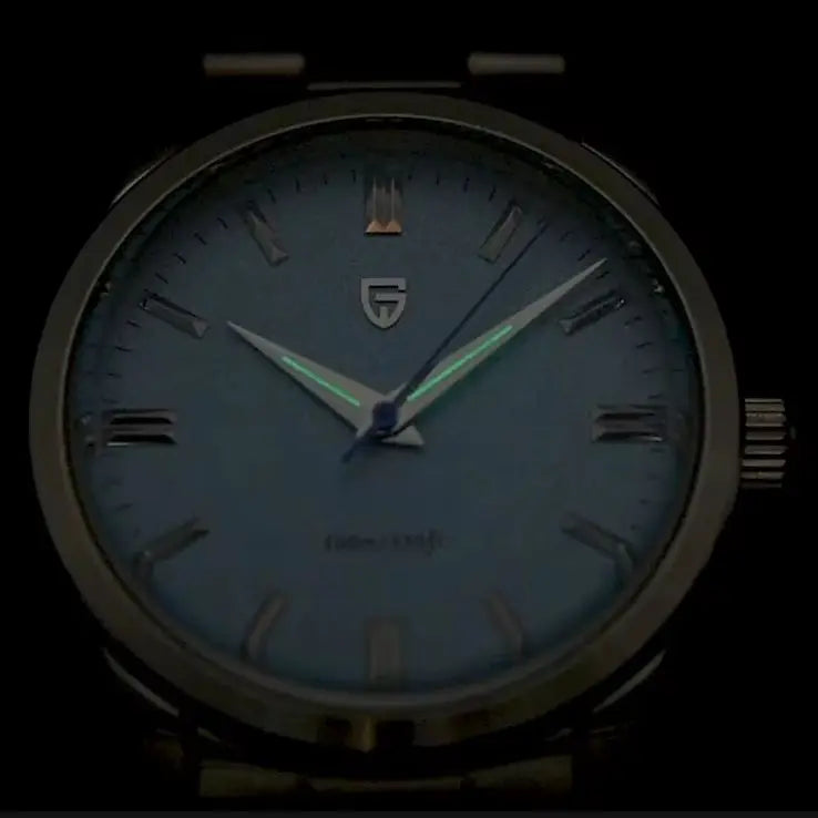 PAGANI DESIGN 2026 NEW Top Ice Blue Dial Men Quartz Watch Japan VH31 100M Waterproof Luxury Dress Watch For Men Reloj Hombre mbzr