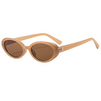 gifansee Small Oval Sunglasses UV400 – Vintage Women Shades mbzr
