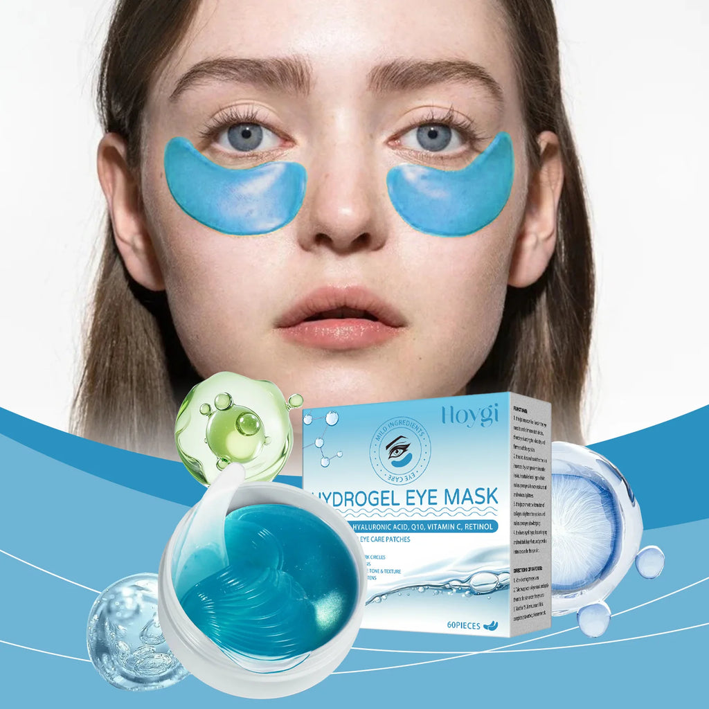 60PCS Retinol Eye Masks Firming Eye Bags Anti Dark Circles Fine Lines Removal Moisturizing Anti Wrinkle Skin Care Eye Patches mbzr