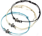 kelistom Boho Anklet Bracelet for Women Handmade Elphant Sun Turtle Shell Ankle Bracelets Summer Foot Jewelry mbzr