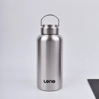 1pc Large Capacity Stainless Steel Sport Water Bottle Single-layer Rugged Water Cup Metal Flask Drinkware Camping Sports Gym mbzr