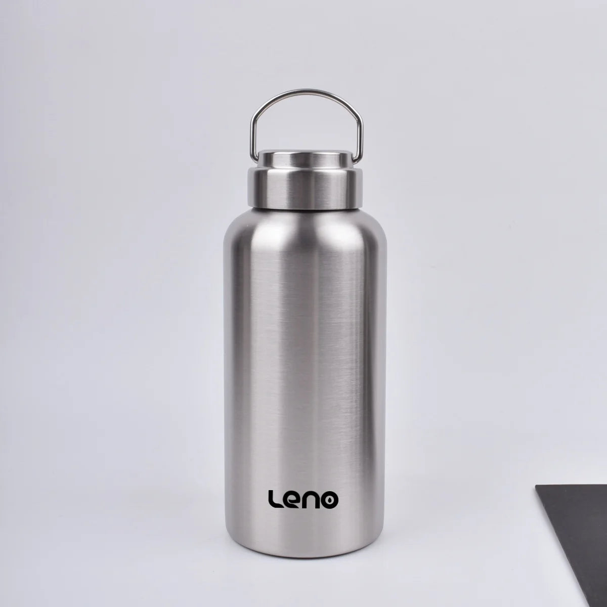 1pc Large Capacity Stainless Steel Sport Water Bottle Single-layer Rugged Water Cup Metal Flask Drinkware Camping Sports Gym mbzr