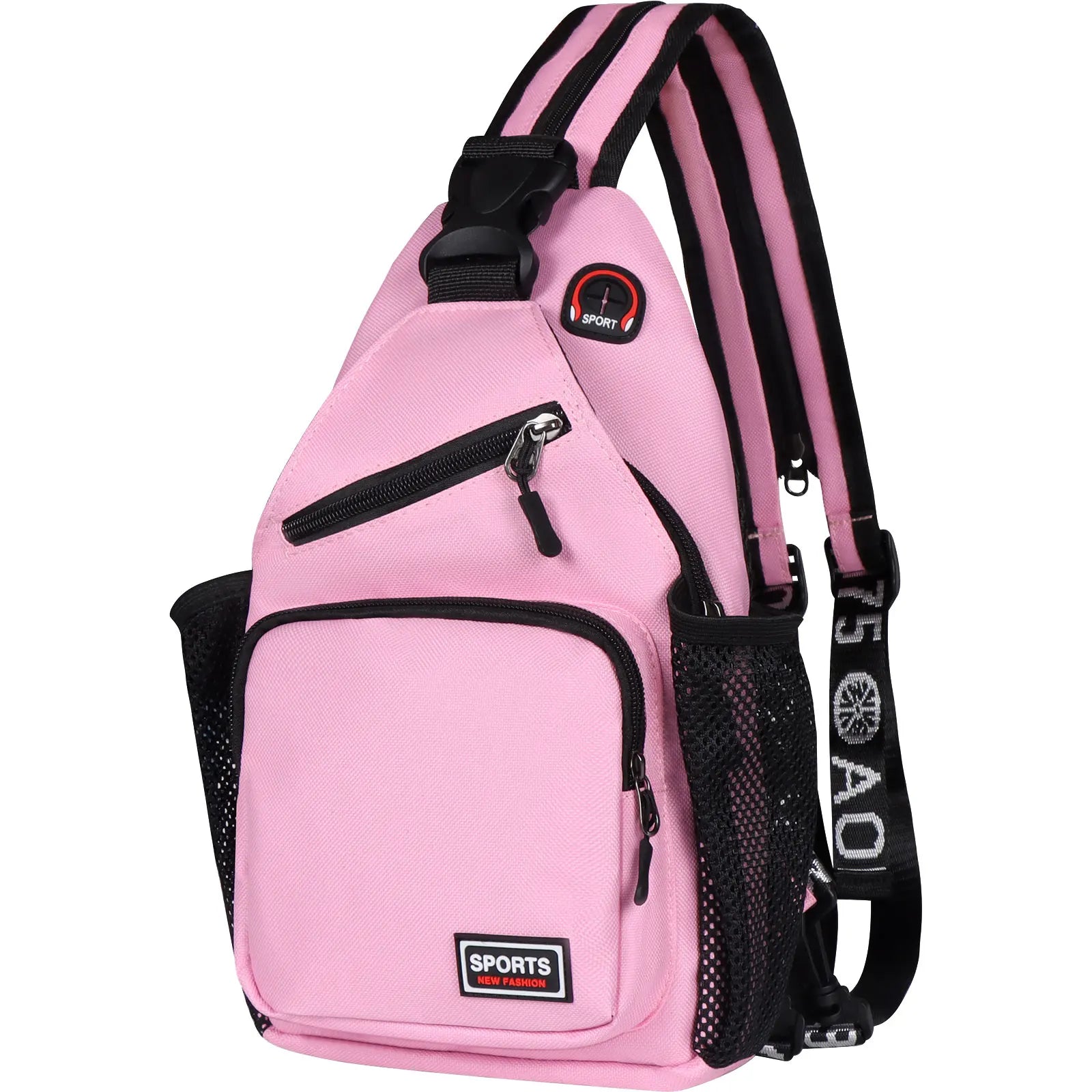 Large Capacity Chest Sloping Backpack Fashionable Sports Leisure Design Multifunctional mbzr