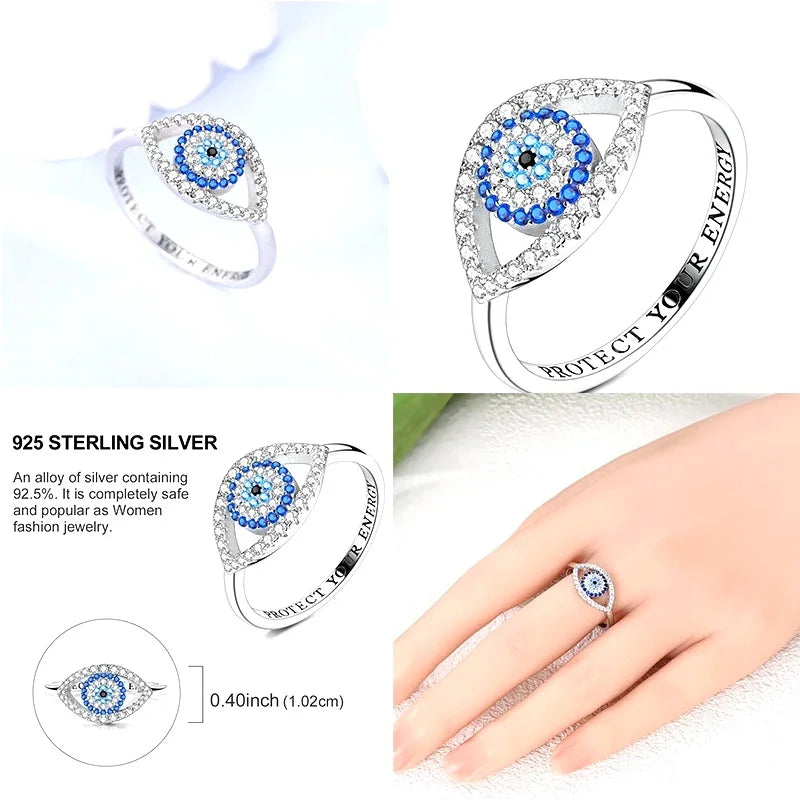 Original Design 925 Sterling Silver Shining Sun Star Moon Ring Fit Women Wedding Wedding   Engagement  Gift 2025 New