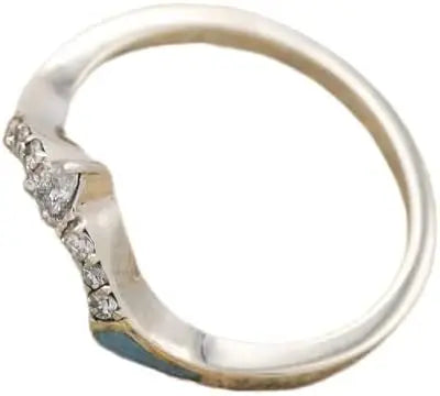 3 PCS Natural Turquoise Diamond Ring Set - Western Jewelry Silver Color Rings for Women - Bohemian Joint Knuckle Finger Rings With Sparkling Natural Gemstone