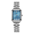 1/2/4PCS Luxury Women Watches Fashion Rectangle Woman Quartz Watch Stainless Steel Band Wristwatches Reloj Mujer（Without Box） mbzr