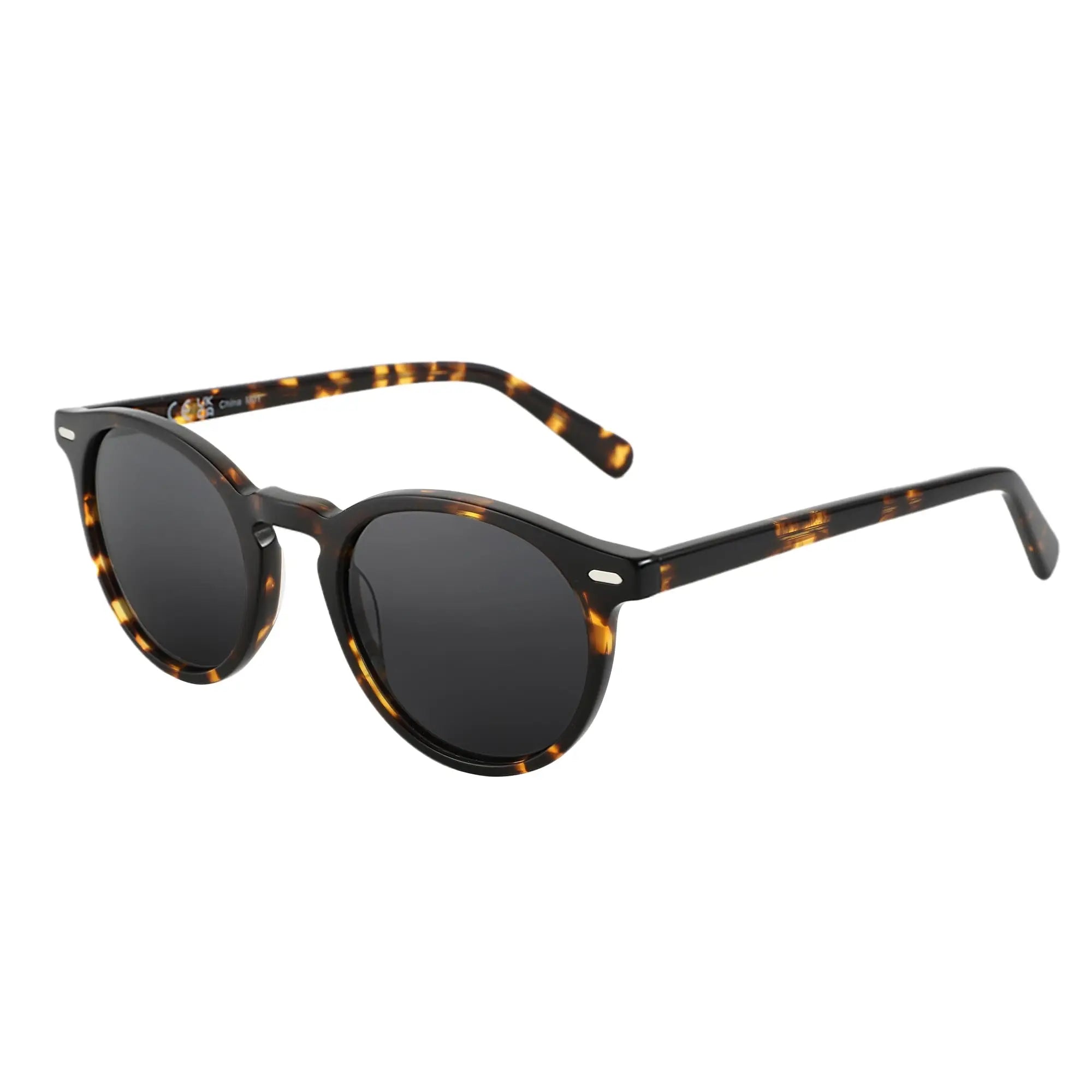 ZENOTTIC Mens Womens Round Polarized Sunglasses : Retro Small Sunglasses - Unisex Trendy Shades UV400 Protection
