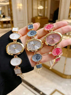 New Arrival Top Brand Luxury Fashion Women Quartz Watch Analog Wristwatches Fantasy Elegant Party Ladies Clock Gift Birthday