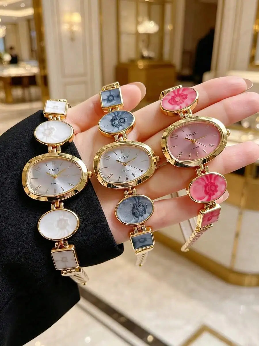 New Arrival Top Brand Luxury Fashion Women Quartz Watch Analog Wristwatches Fantasy Elegant Party Ladies Clock Gift Birthday