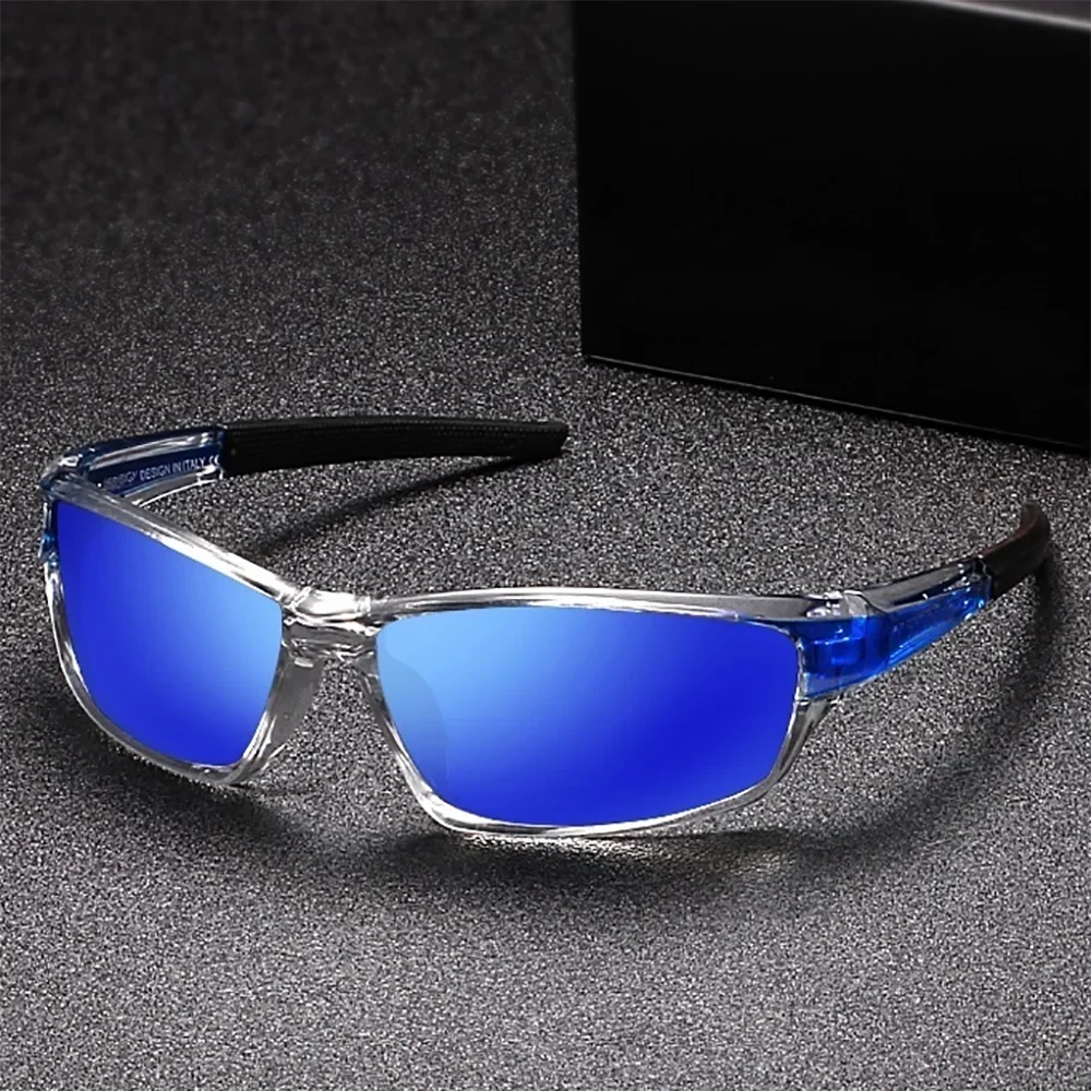 Sports Polarized Sunglasses for Men Lightweight Night Vision Male Shades Cycling Driving Fishing Fashion Mirror Sunglass De Sol mbzr