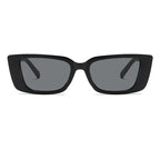 2025 New Narrow Frame Cat Eye Sunglasses Women Fashion Chain Leg Trendy Sunglasses mbzr