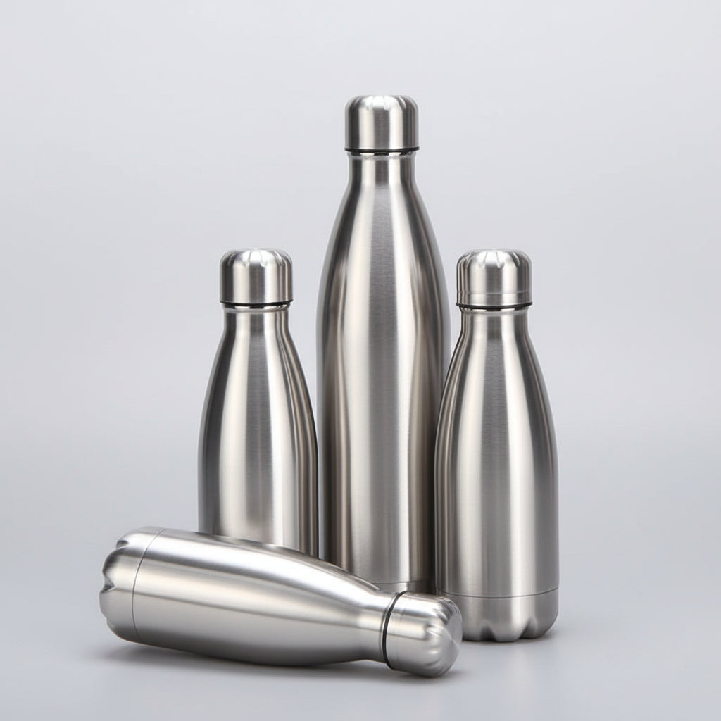 Stainless Steel Water Bottle 1 Liter Free Shipping Items, Drink Bottle for Sport Travel Cups,  500 750 1000ml Water Bottles mbzr