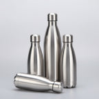 Stainless Steel Water Bottle 1 Liter Free Shipping Items, Drink Bottle for Sport Travel Cups,  500 750 1000ml Water Bottles mbzr
