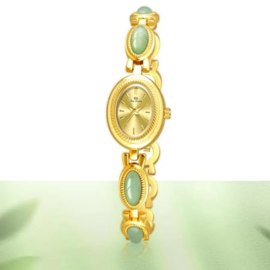Luxury Vintage Watches for Women Elegant Small Oval Digital Ladies Bracelet Dress Quartz Wrist Watch Waterproof mbzr