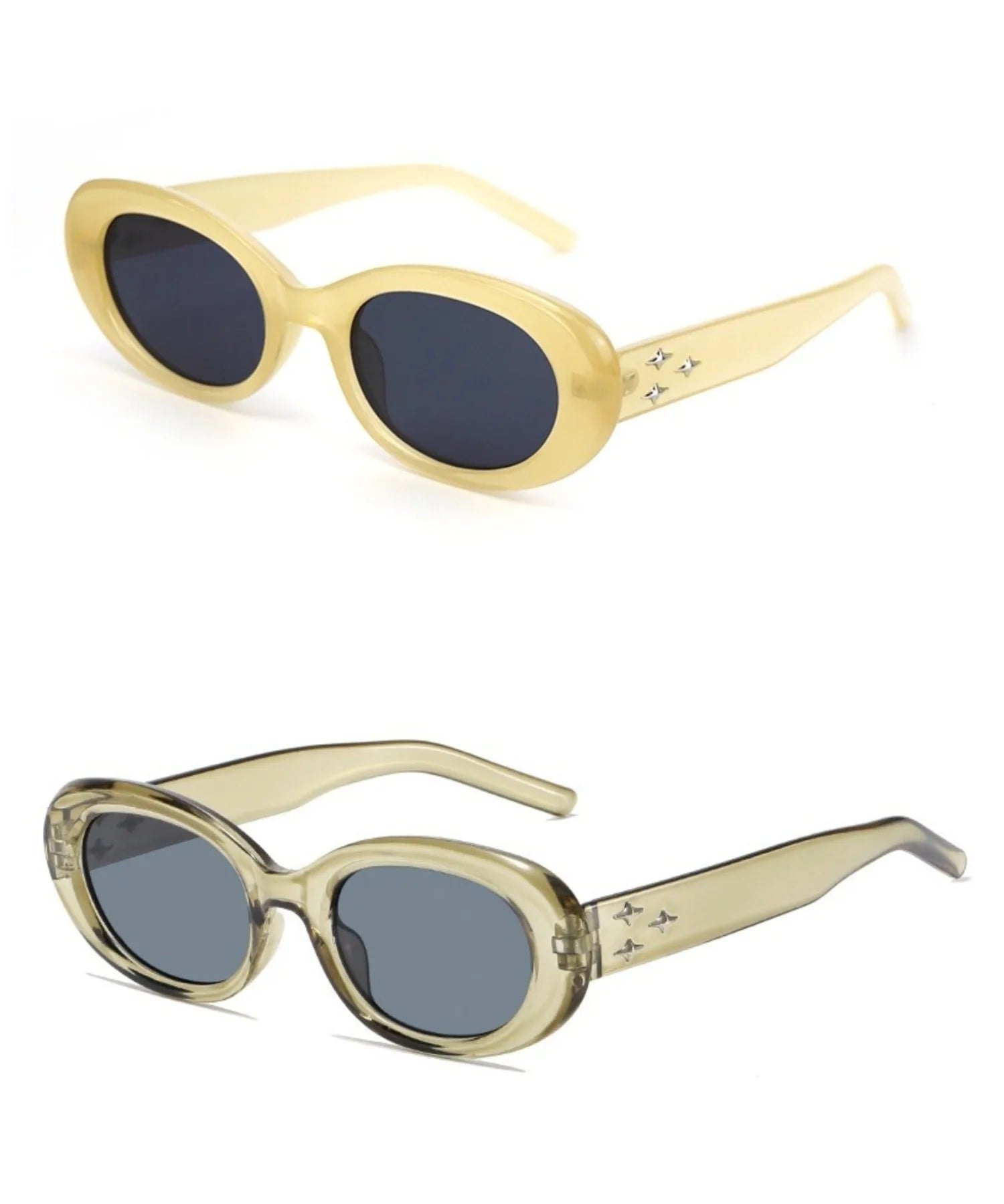 Fashion Trendy Sunglasses Retro Sunnies UV400 Protection Eyewear mbzr