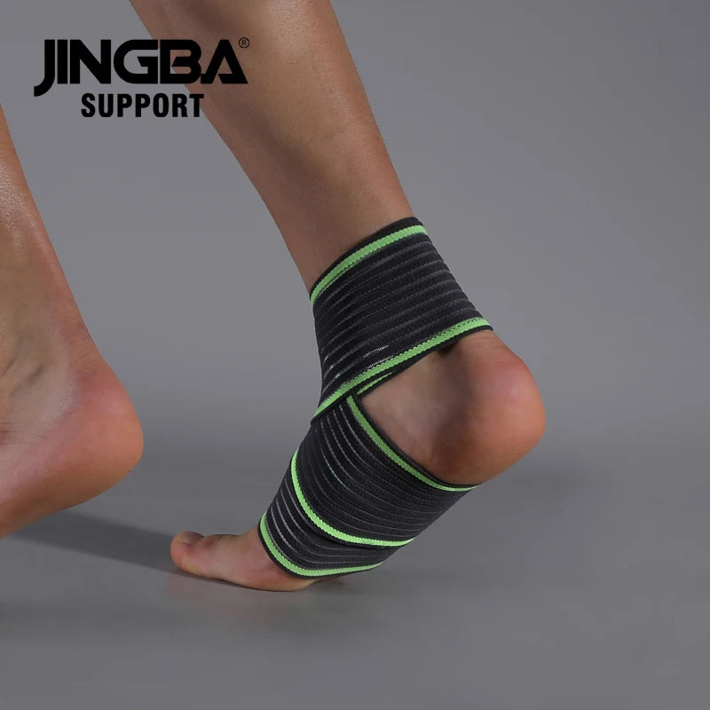1PCS Professional Sports Strain Wraps Bandages Elastic Ankle Support Pad Protection Ankle Bandage Guard Gym Protection mbzr