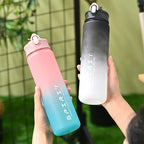 1PCS 800ML Large Capacity Sports Water Bottle Leak Proof Colorful Plastic Cup Drinking Outdoor Travel Portable Gym Fitness Jugs mbzr