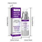 Instant Face Lift Cream Tightening Lifting Anti-Wrinkle Firming Moisturizer Smoothing Fine Lines Wrinkles Brightening Improve Dull Skin All Skin Types Daily Face Neck Eye Firming Treatment mbzr