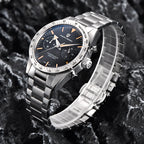 PAGANI DESIGN Retro Luxury Quartz Men Watch Japan Movt 316L All Steel Chronograph Sapphire Mirror Luminous Waterproof Man Watch