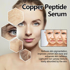 EELHOE 30ml Copper Peptide Facial Serum Moisturizing Firming Face Skin Increase Elasticity Anti Wrinkle Lines Daily Facial Care mbzr