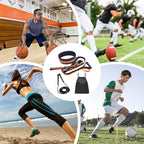 Speed and Agility Equipment with Jump Rope and Carry Bag Resistance Band for Sprint Football Basketball Soccer Youth Adult mbzr