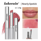Lakerain Nearly Lipstick Lip Balm Natural Color Creamy Texture Long Lasting Moisturizing  Nourishing Lip Care Gloss Cosmetic mbzr