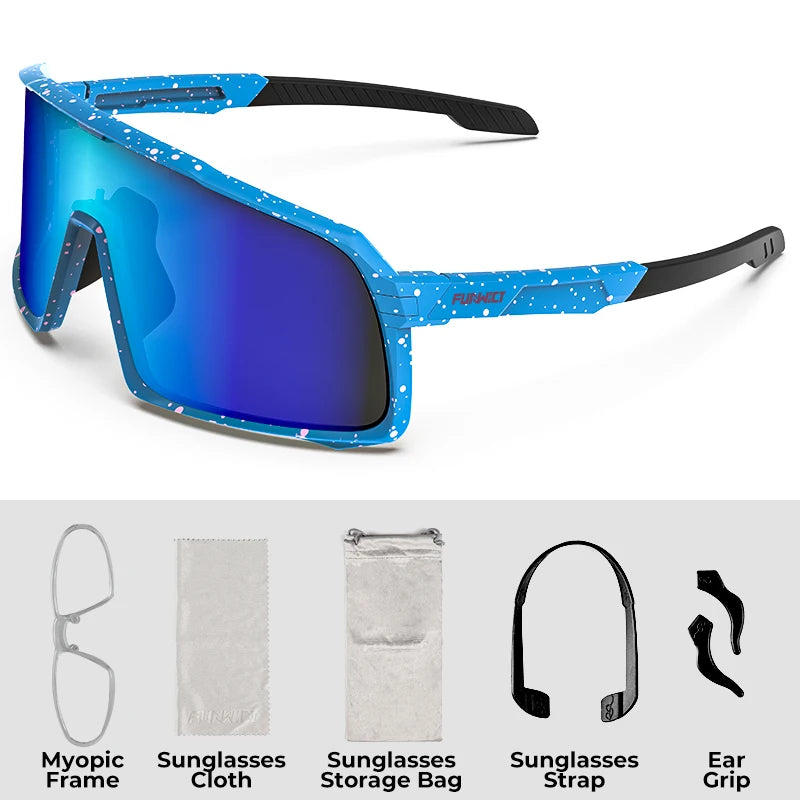 Polarized Sunglasses UV Protection Eyewear Outdoor Sports MTB Road Bike Cycling mbzr