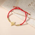 Dawapara Witch Knot Charm Bracelet for Women Celtics Knot Protection Amulet Bead Chain Stainless Steel Witchcraft Wiccan Jewelry