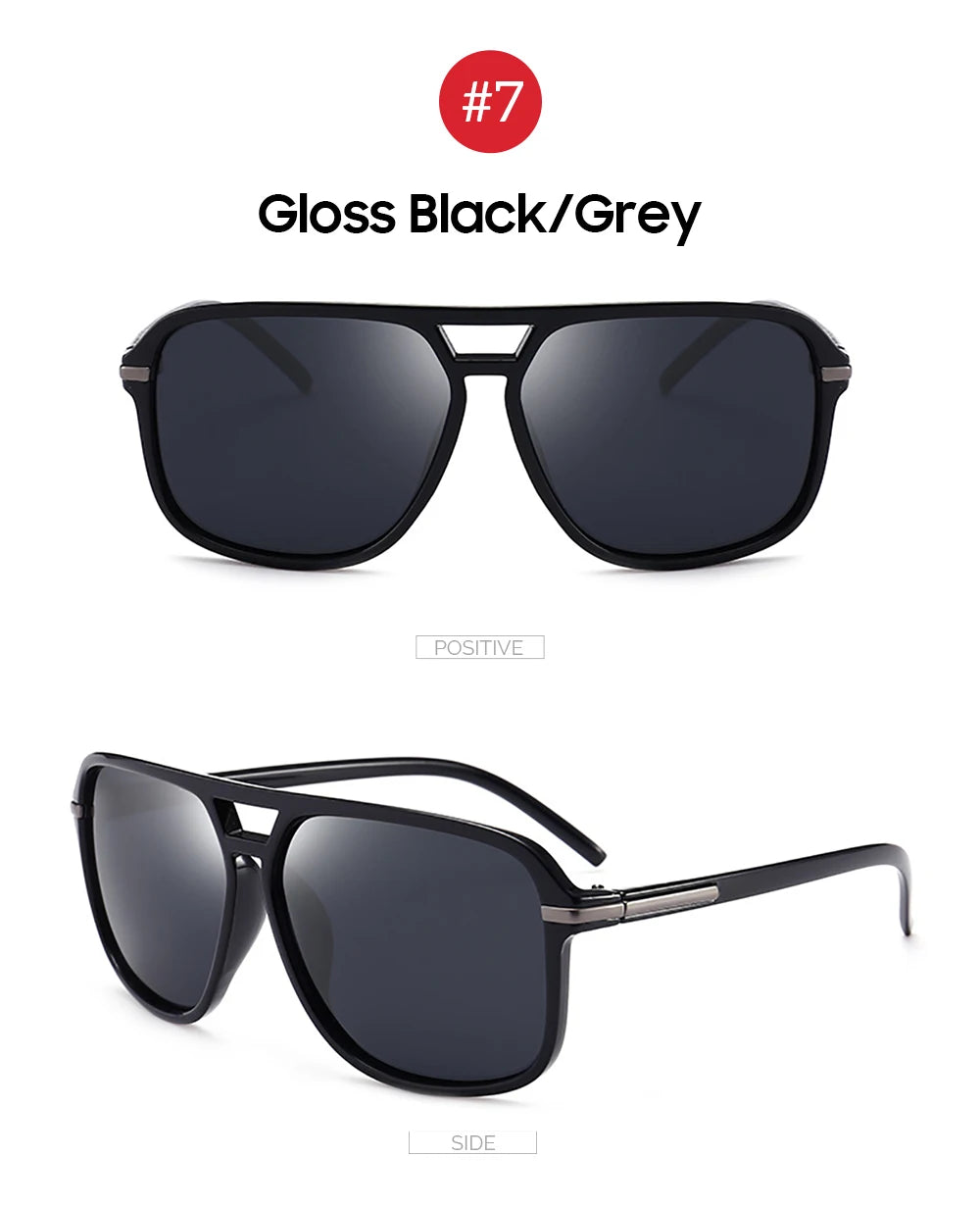 VIVIBEE Men Photochromic Night Vision Sunglasses Color Change Transition 2026 Yellow Big Sun Glasses Oversized Polarized Goggles mbzr
