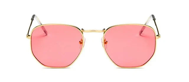 New Metal Men Sunglasses Brand Designer Sun Glasses Vintage Women Female Classic Driving Eyewear Uv400 2023
