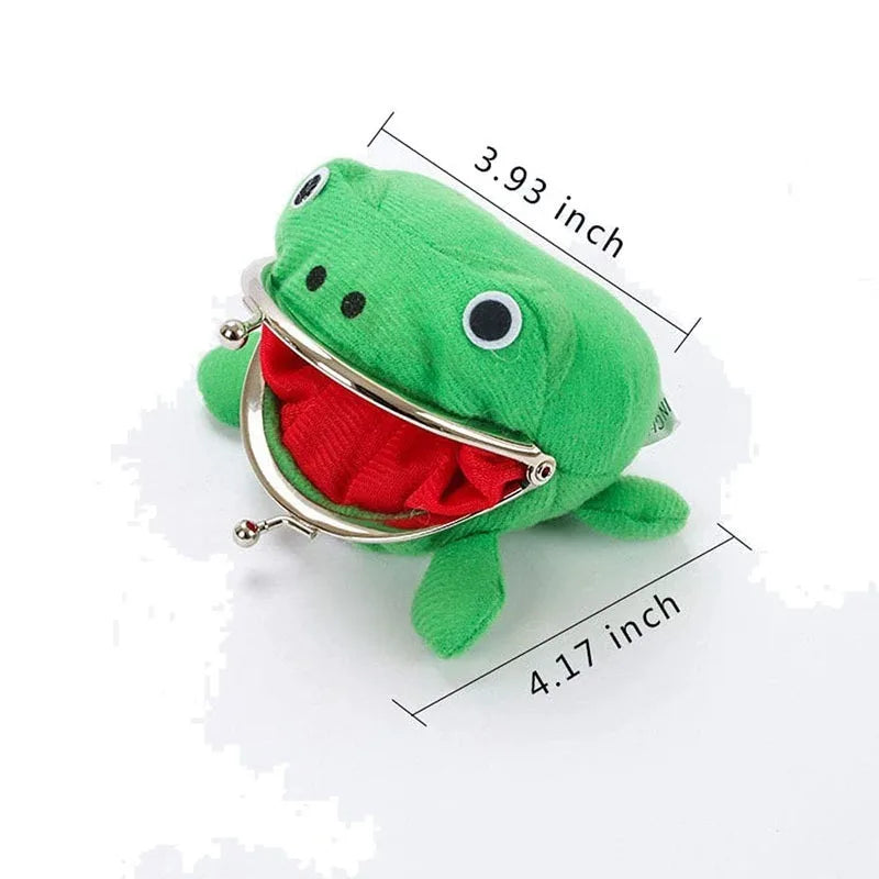 Plush Frog Coin Wallet Anime Ninja Wallet Halloween Role Playing Ninja Theme Party Gift mbzr