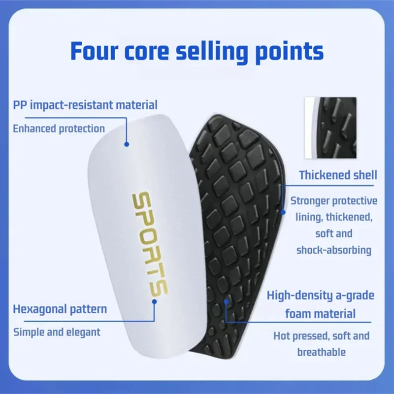 Soccer Shin Guards Football Protectors Pads Adult Kids Shinguards Light Sock Insert Board Boy Training Legging Protective Gear mbzr