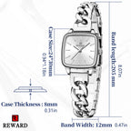 REWARD Women Quartz Watches Luxury Ladies Watch Waterproof Luminous Watches Elegant Female Clock